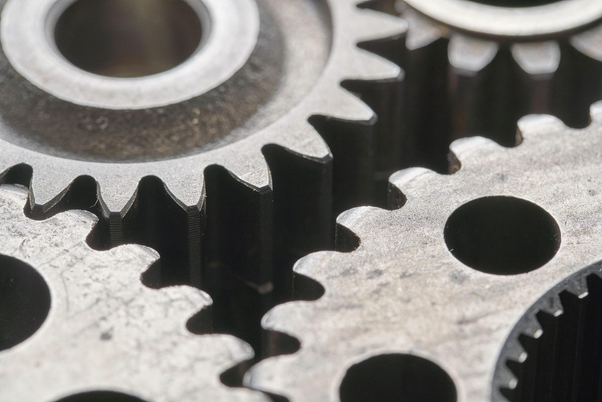 An image of machine cogs